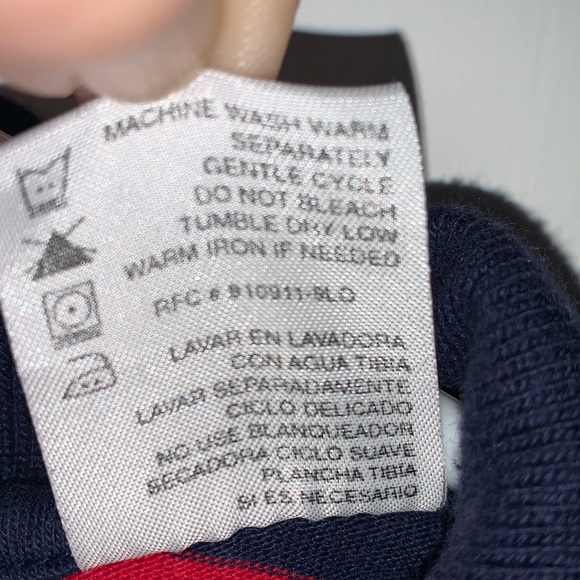 🧸 BUNDLE of Two Small Steps, Rugby One-Piece Bodysuits - Picture 11 of 16